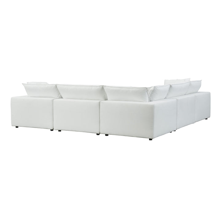 Cali Pearl Modular Large Chaise Sectional
