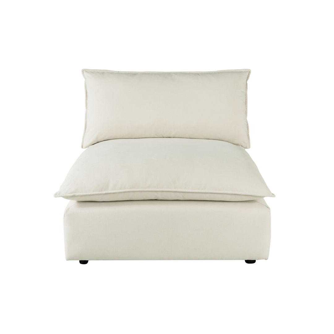 Cali Natural Armless Chair