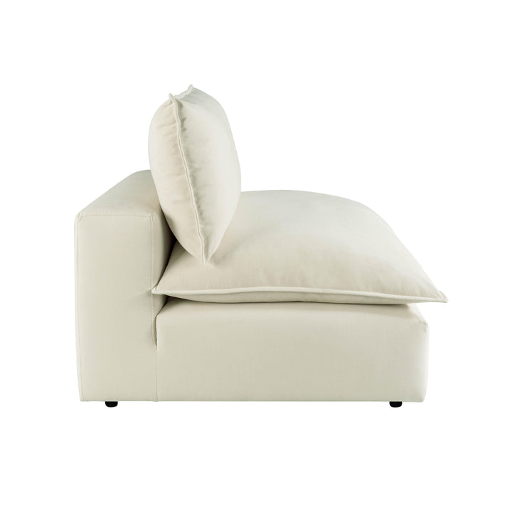 Cali Natural Armless Chair