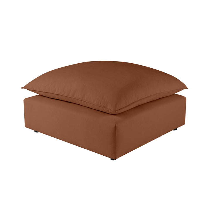 Cali Rust Ottoman