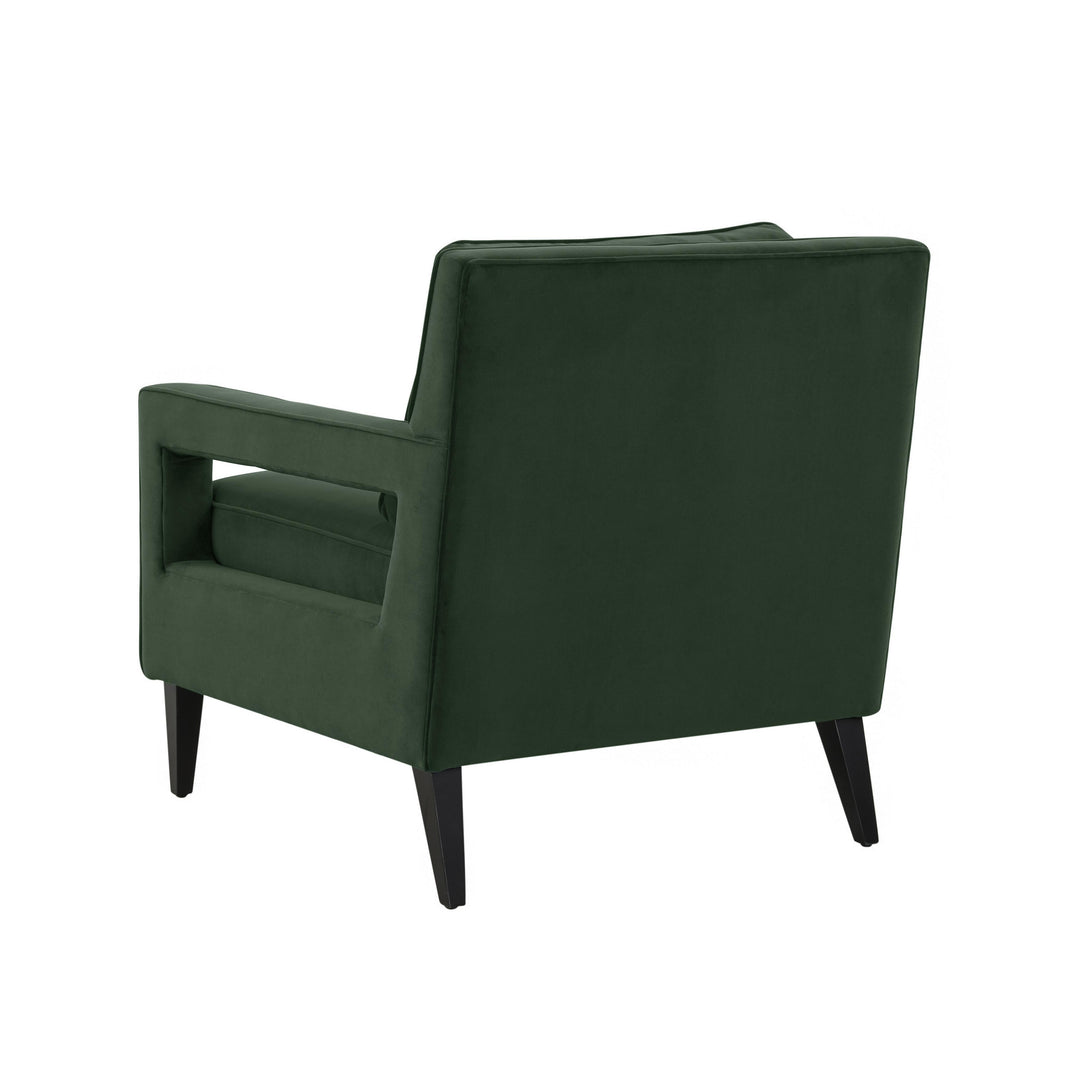 Luna Emerald Green Accent Chair