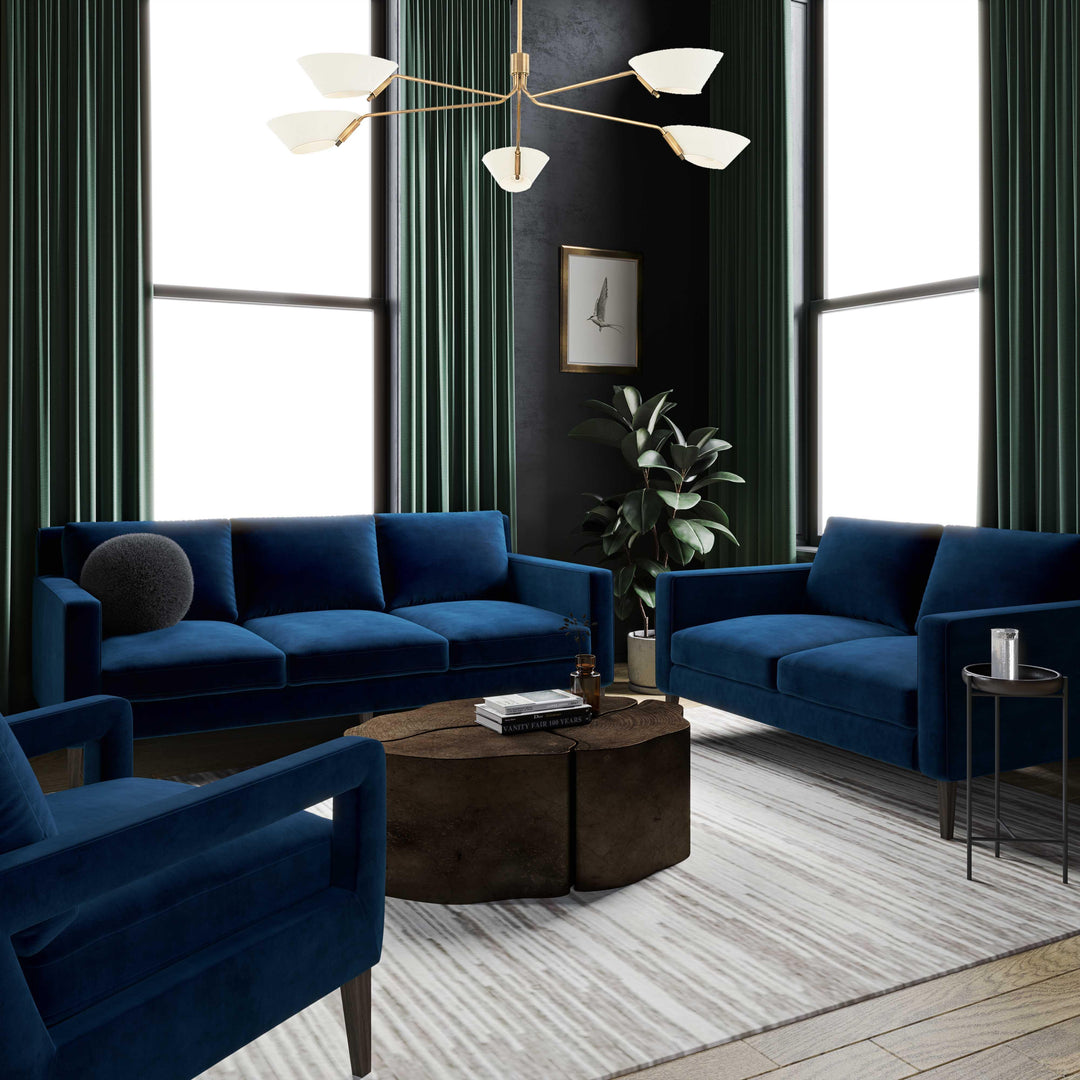 Luna Sapphire Blue Sofa