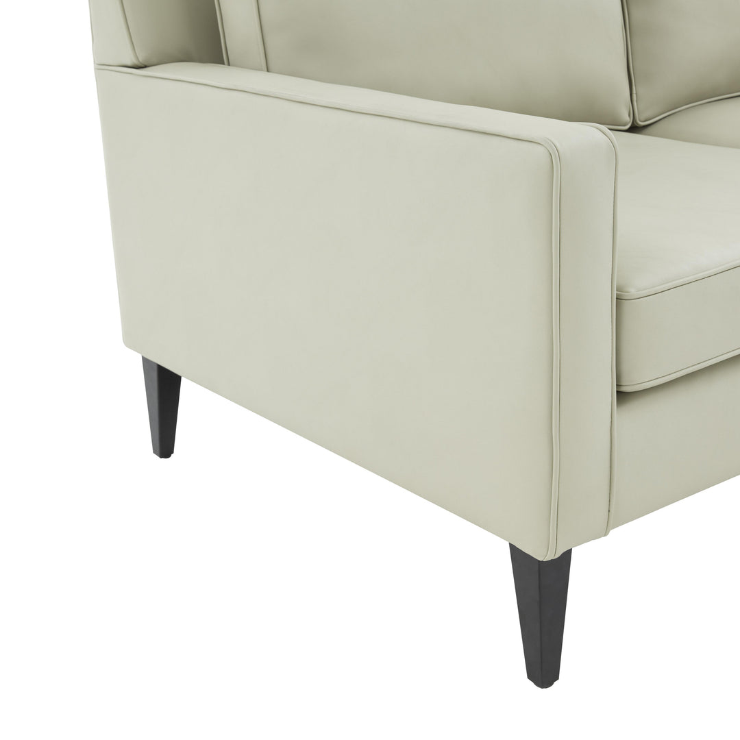 Luna Stone Gray Loveseat