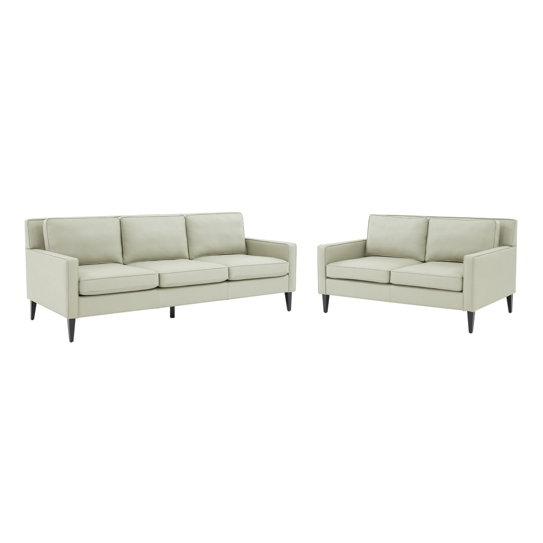 Luna Stone Gray Loveseat