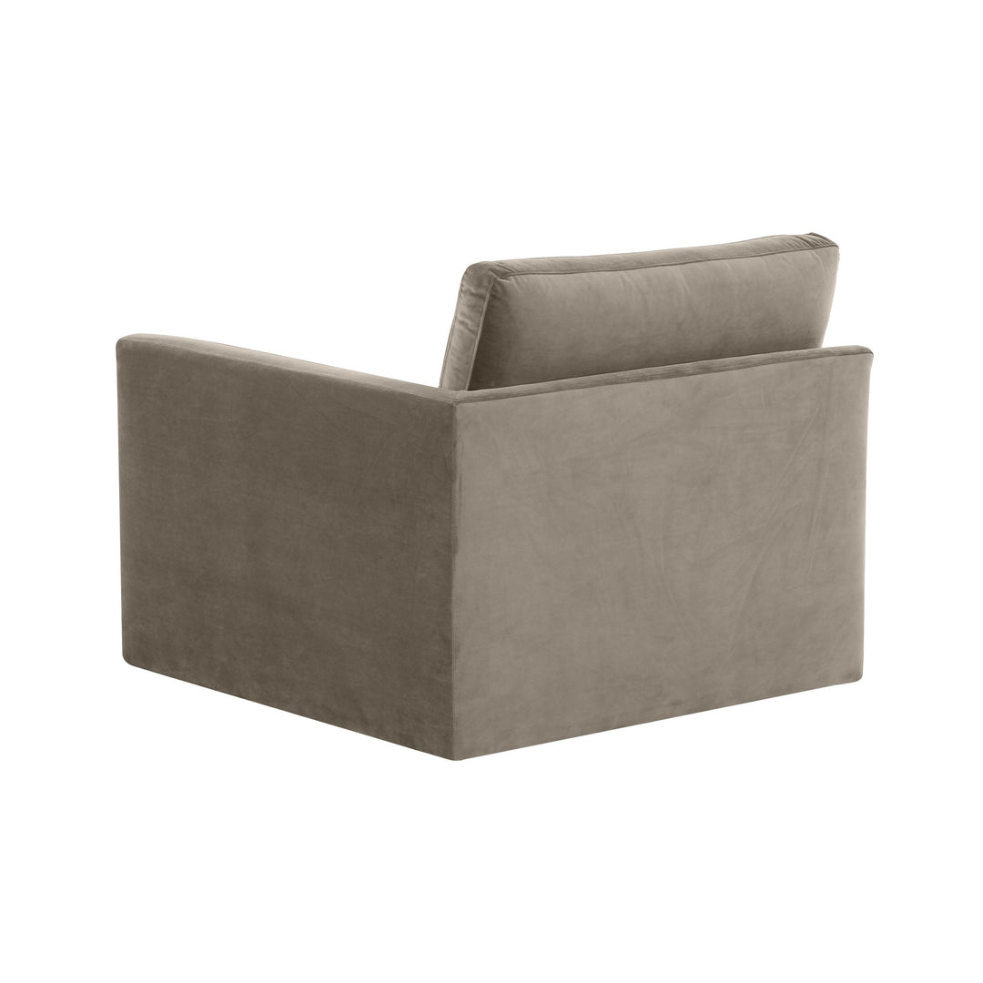 Willow Taupe RAF Corner Chair