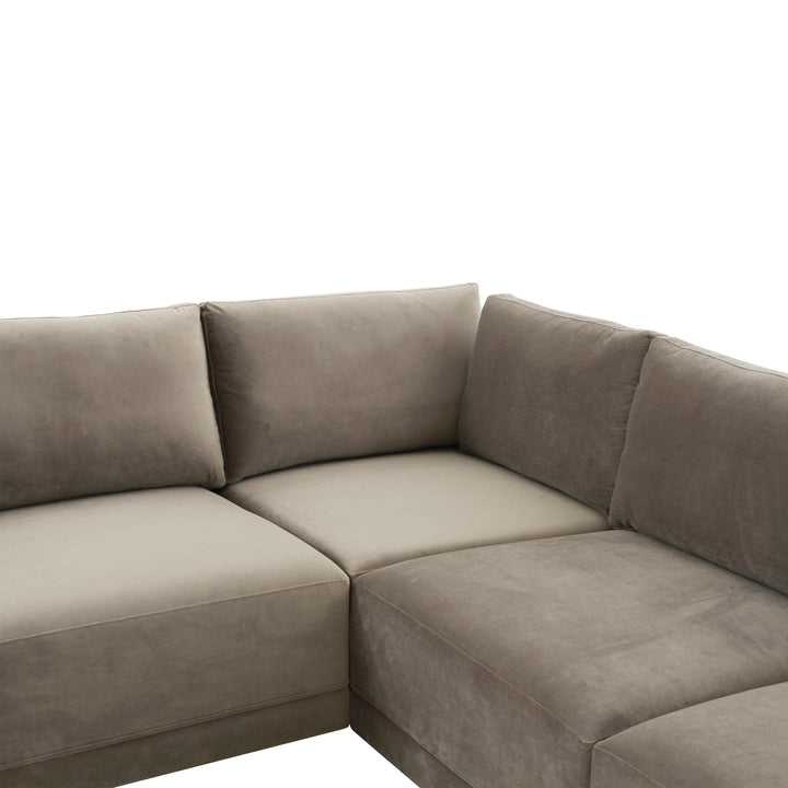 Willow Taupe Modular Large U Sectional