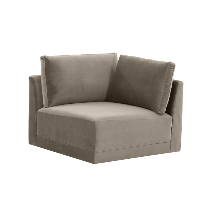 Willow Taupe Corner Chair