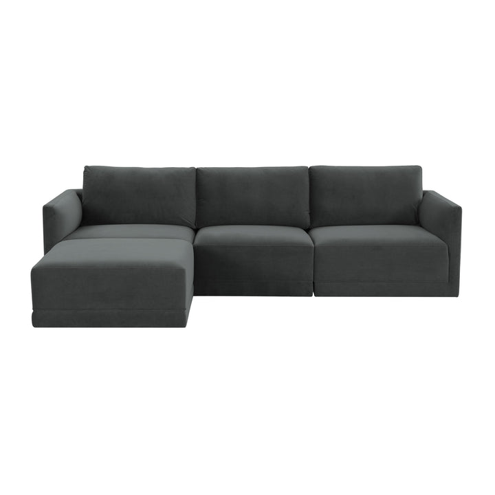 Willow Charcoal Modular Sectional