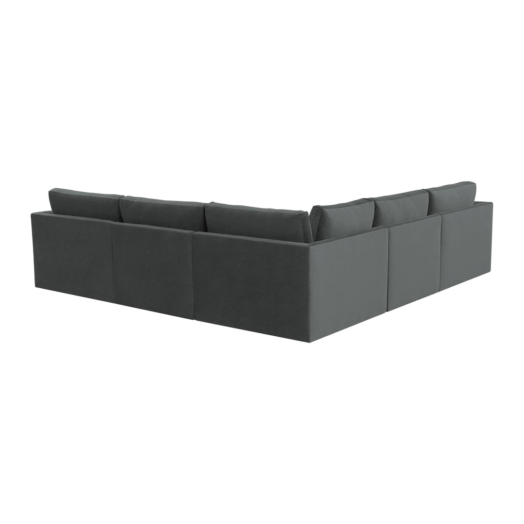Willow Charcoal Modular L Sectional