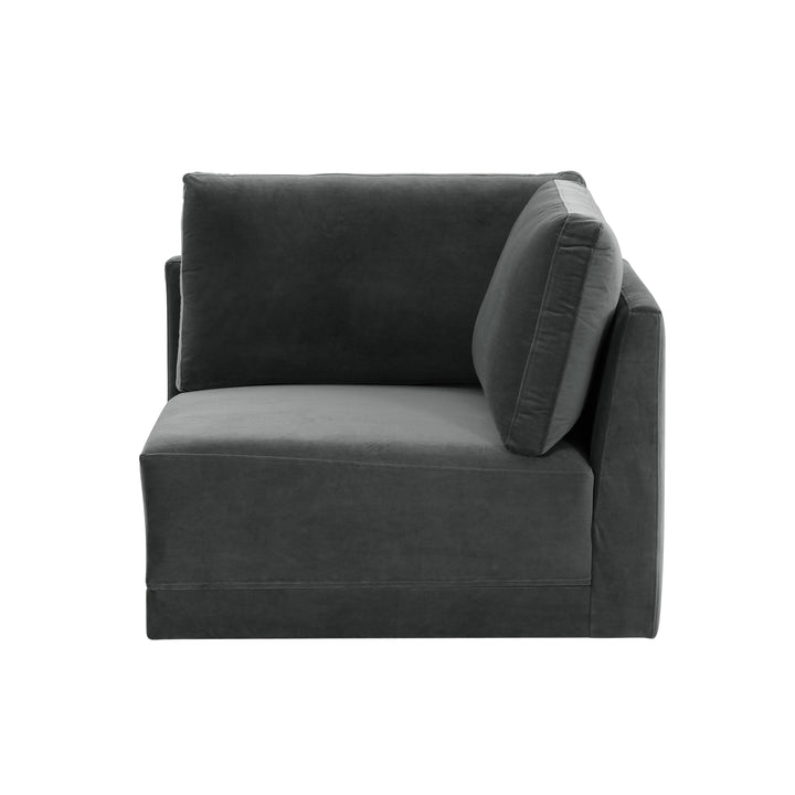 Willow Charcoal Corner Chair