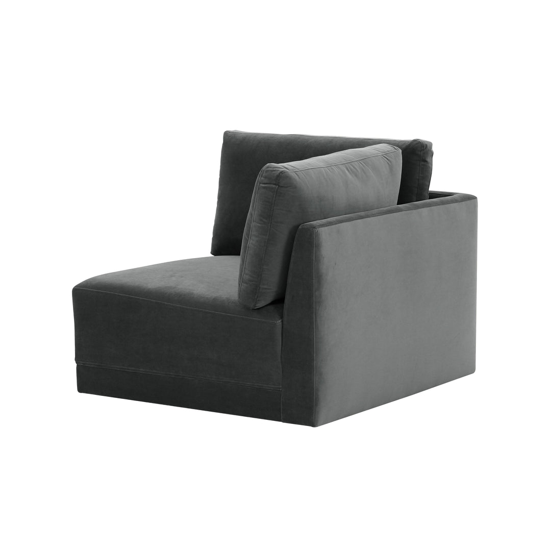 Willow Charcoal Corner Chair