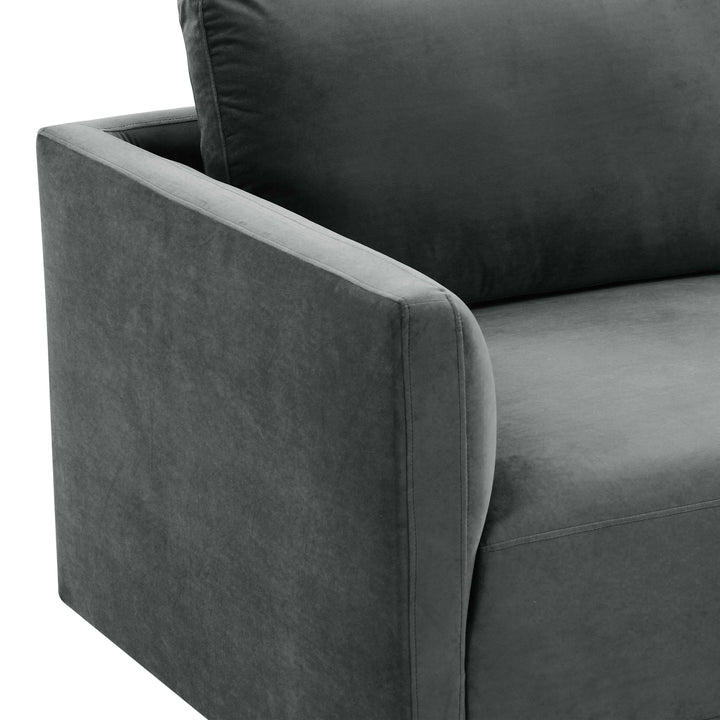 Willow Charcoal Modular Loveseat