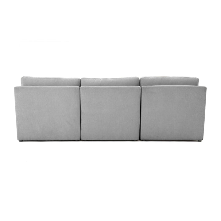 Aiden Gray Modular Small Chaise Sectional