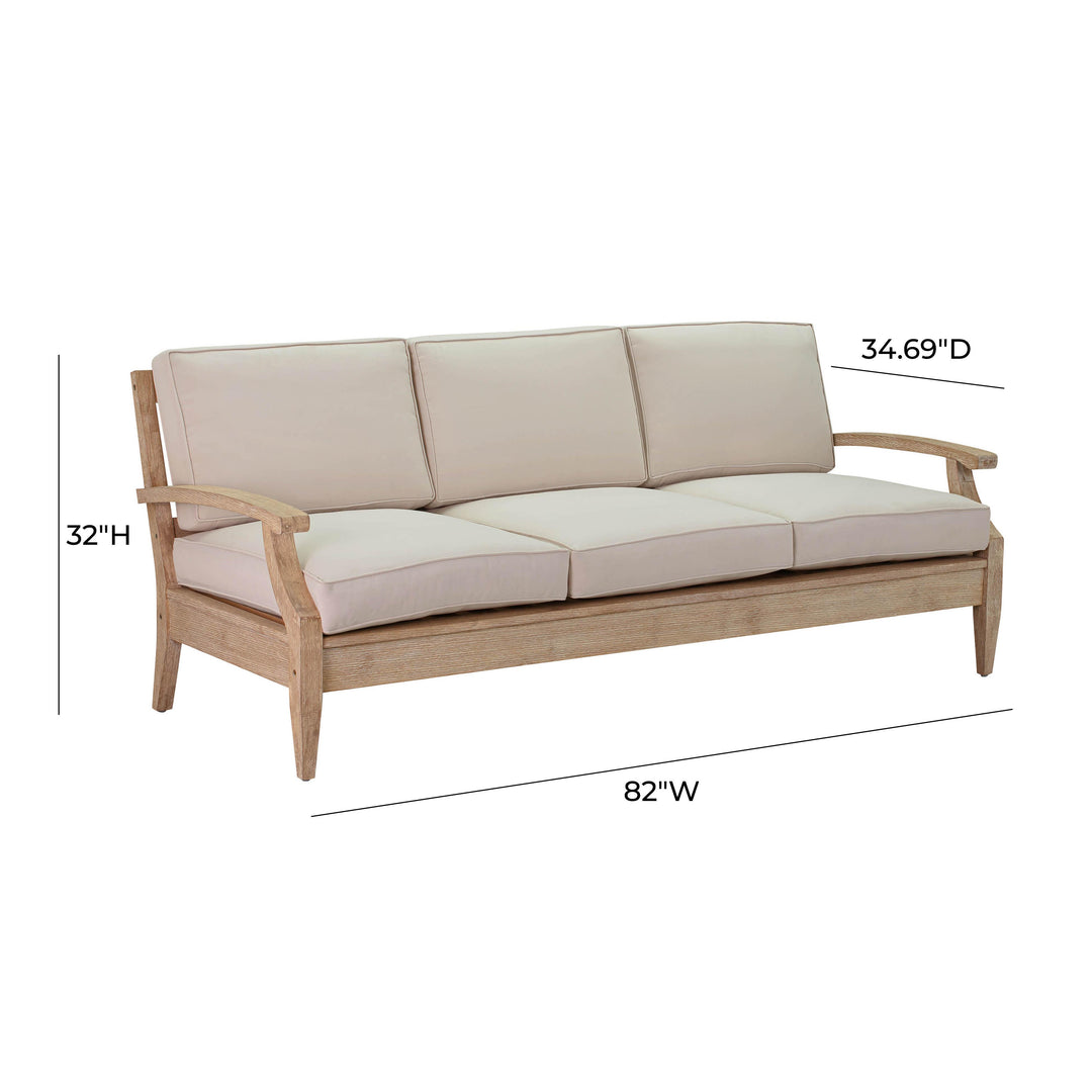 Miriam Natural Beige Outdoor Sofa