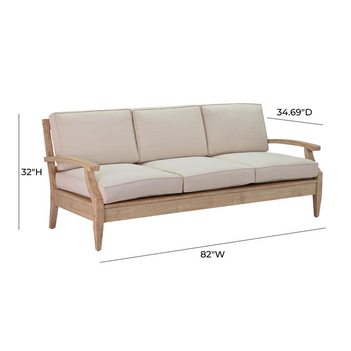 Miriam Natural Beige Outdoor Sofa