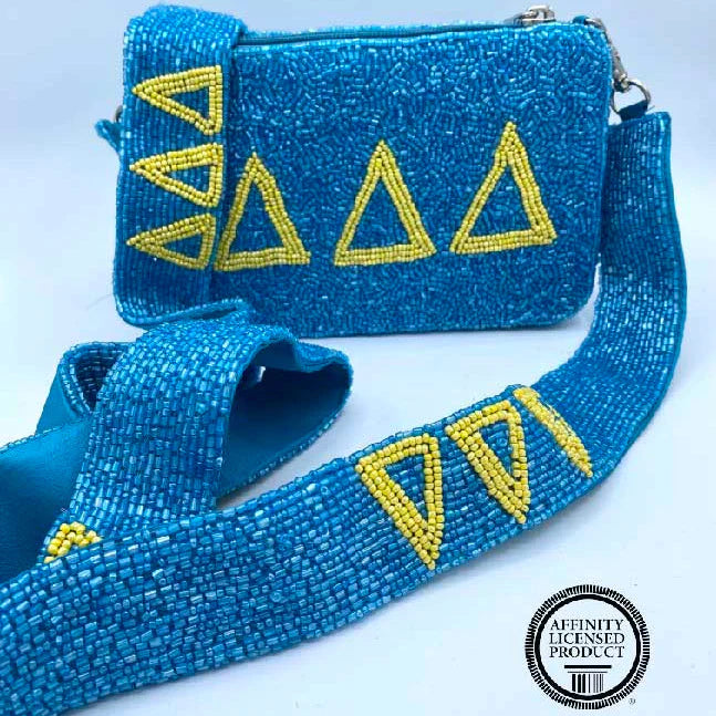 Greek Beaded Bag + Strap