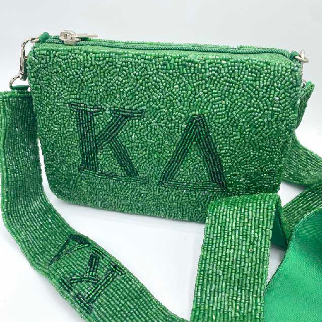 Greek Beaded Bag + Strap