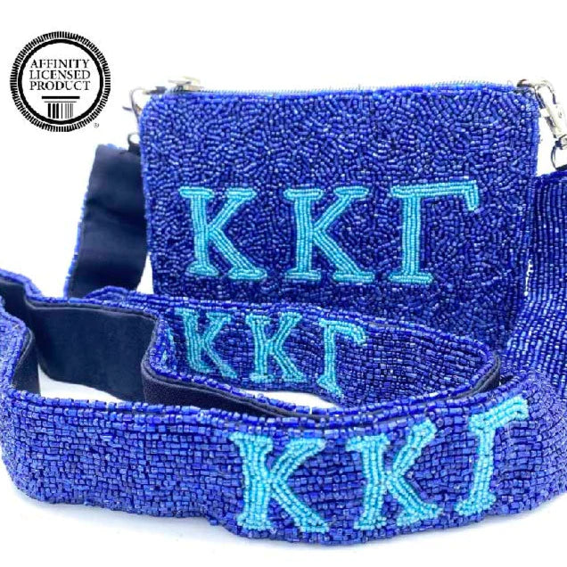 Greek Beaded Bag + Strap