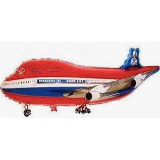 Red Airplane Balloon
