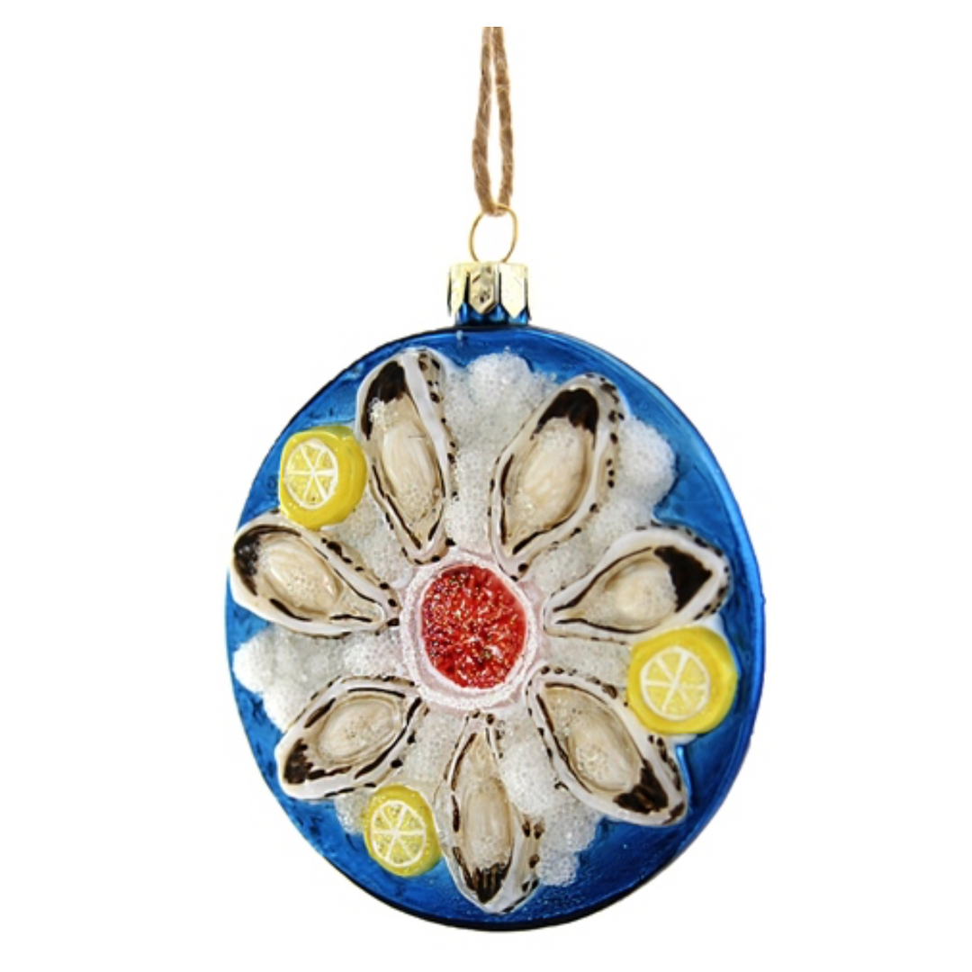 Plate of Oysters Ornament