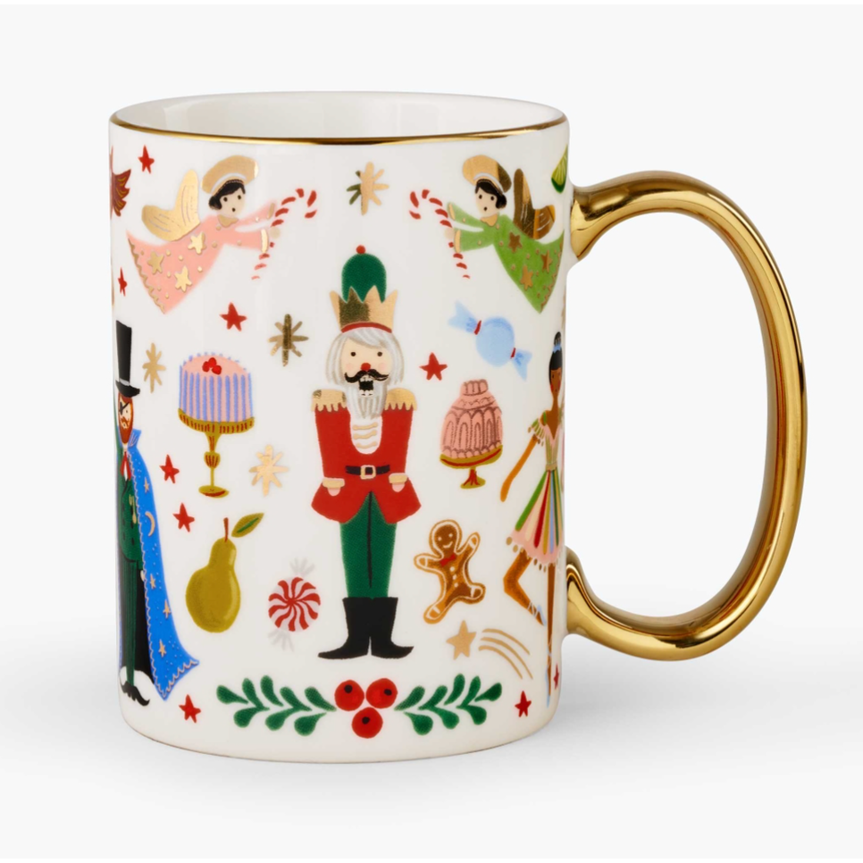 Nutcracker Porcelain Mug