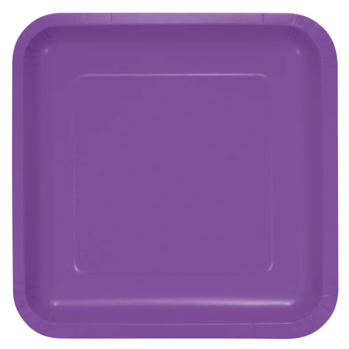 Amethyst Square Dinner Plate (18 per pack)