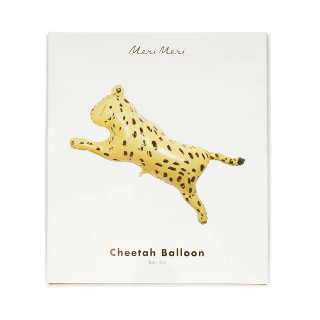 Safari Cheetah Foil Balloon
