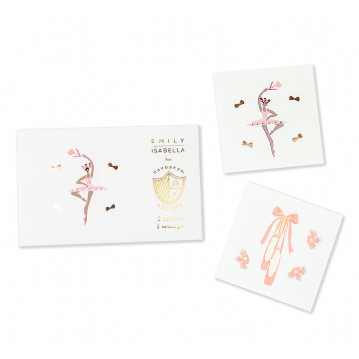 Pirouette Temporary Tattoos