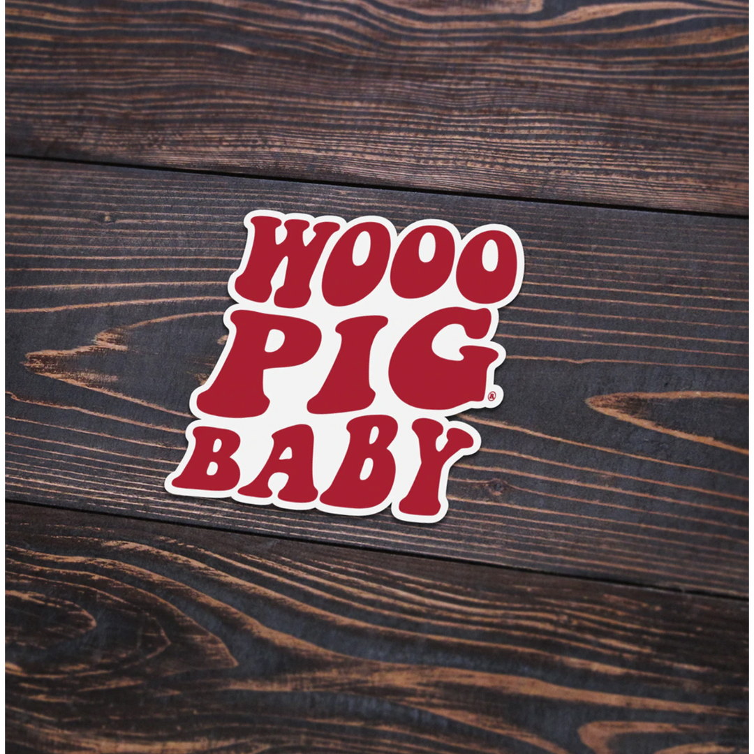Wooo Pig Baby Sticker