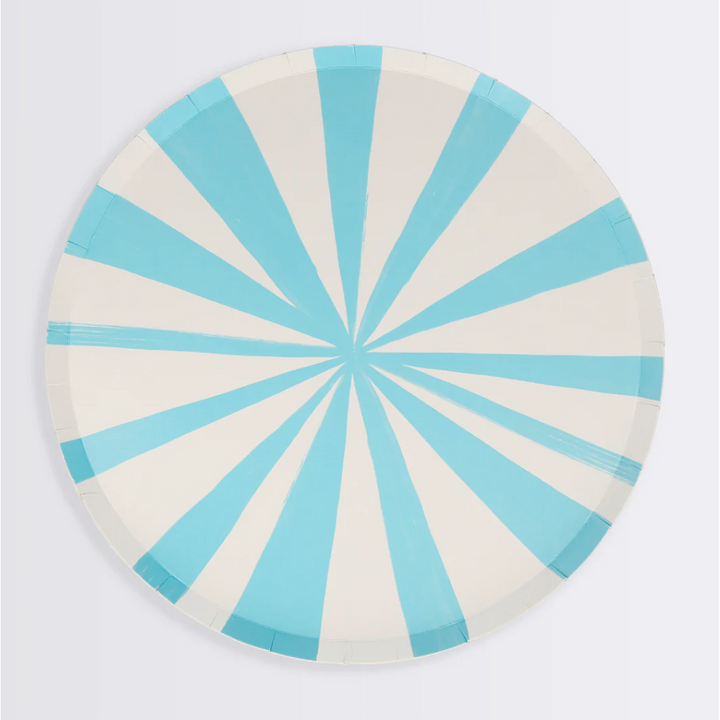 Blue Stripe Side Plates