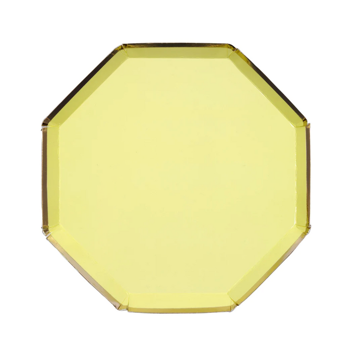 Pale Yellow Side Plates
