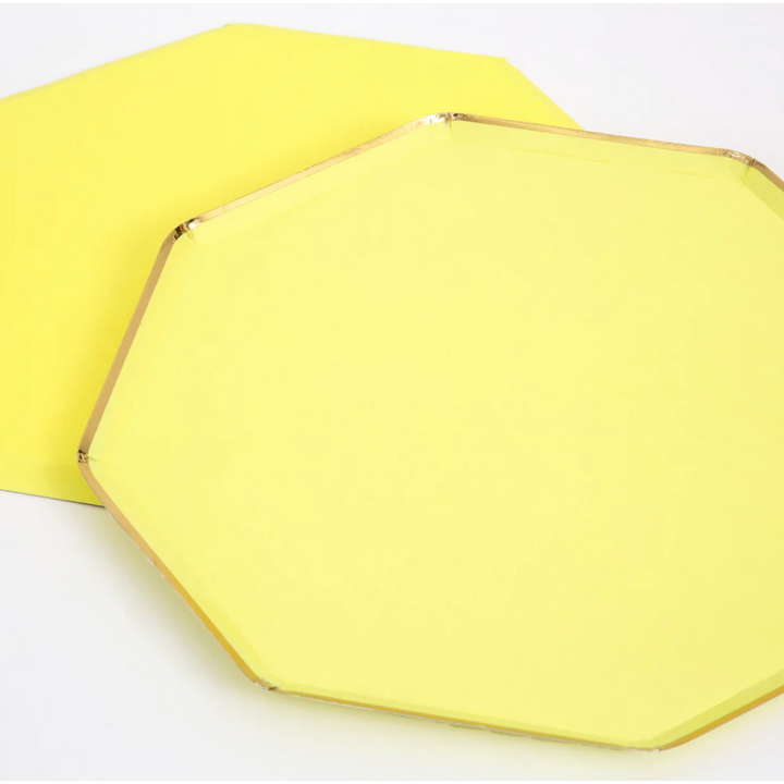Pale Yellow Side Plates
