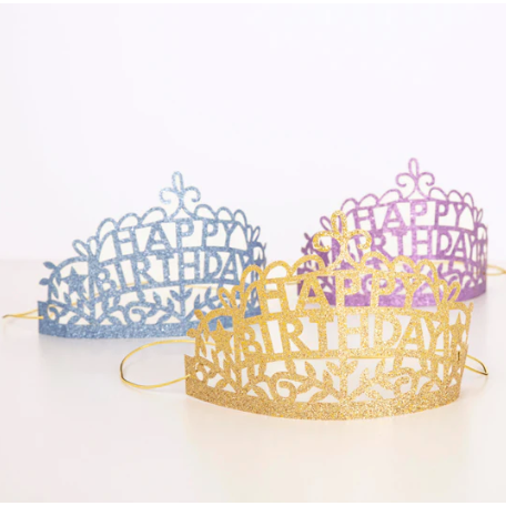 Multi Happy Birthday Party Tiaras