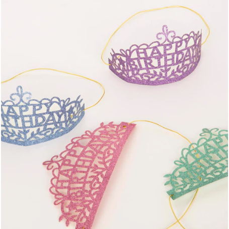 Multi Happy Birthday Party Tiaras