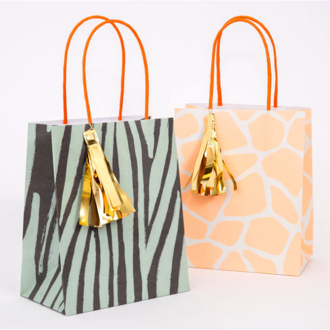 Safari Animal Print Party Bags