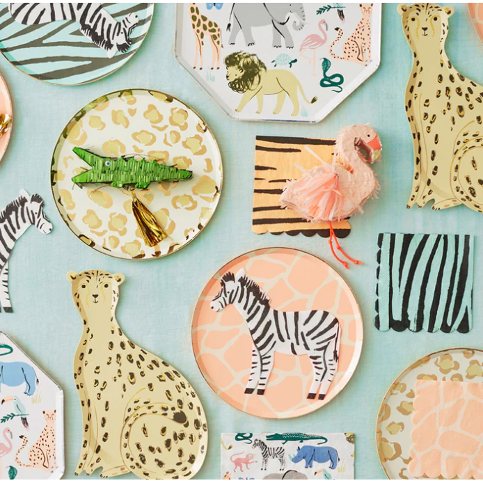 Safari Animal Print Large Napkins
