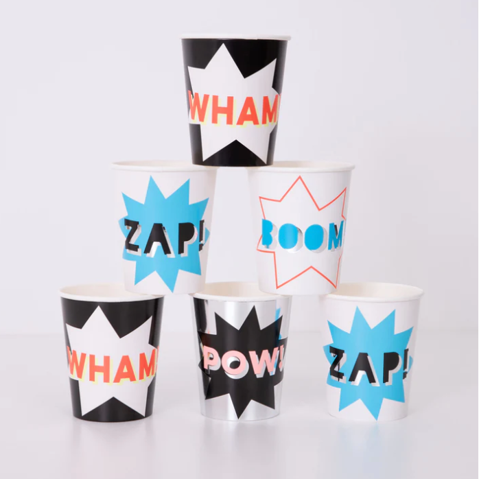 Superhero Cups