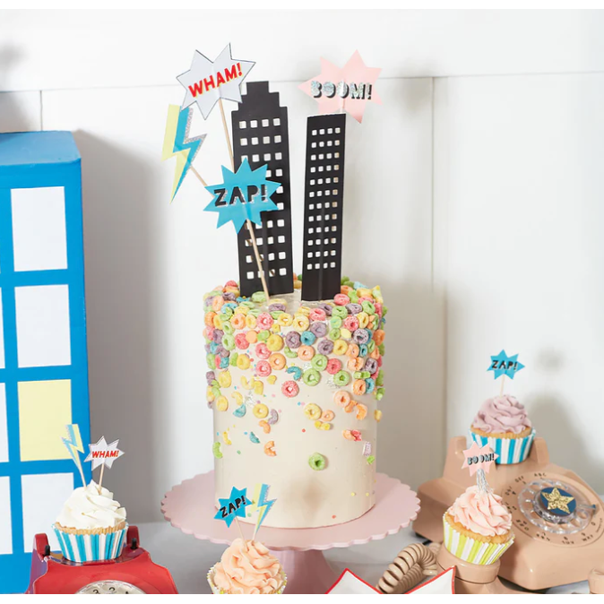 Superhero Cake Topper