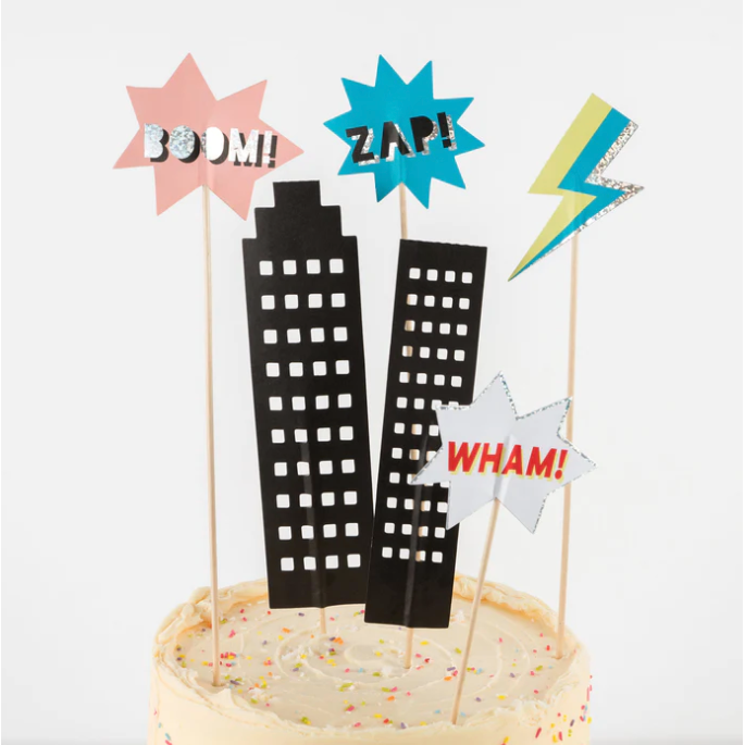Superhero Cake Topper