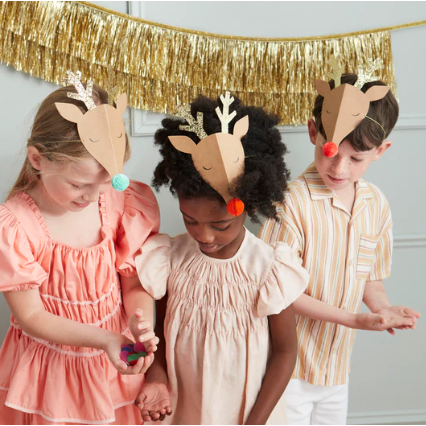 Reindeer Party Hats