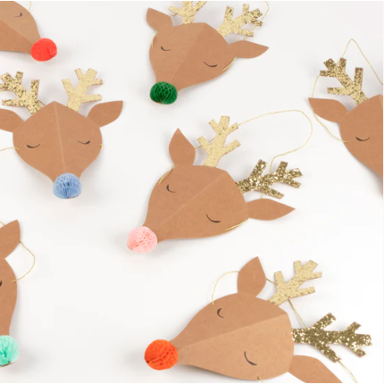 Reindeer Party Hats