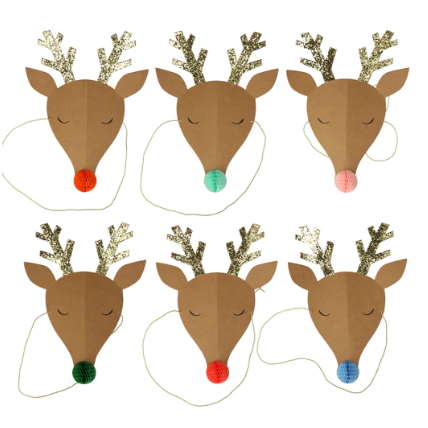 Reindeer Party Hats