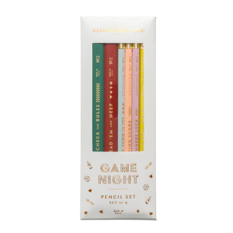 Game Night Pencil Set