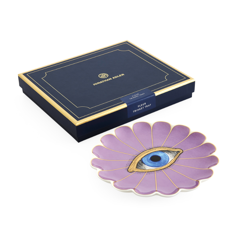 Purple Fleur Tray