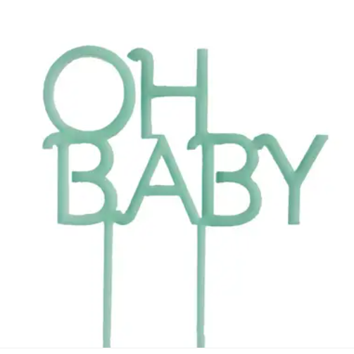 Oh Baby - Cake Topper