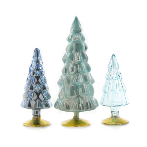 Snowfall Hue Trees (Set of 3 or 5)