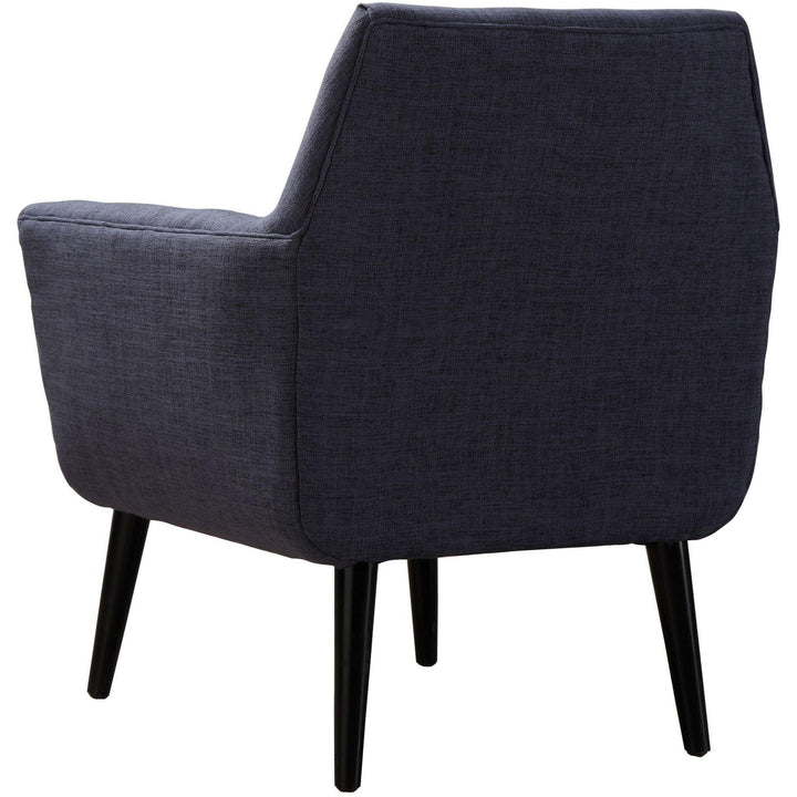 Clyde Navy Linen Chair