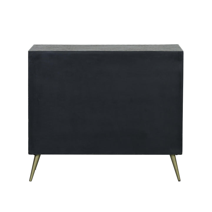 Kadiri Black and White Bone Inlay Dresser