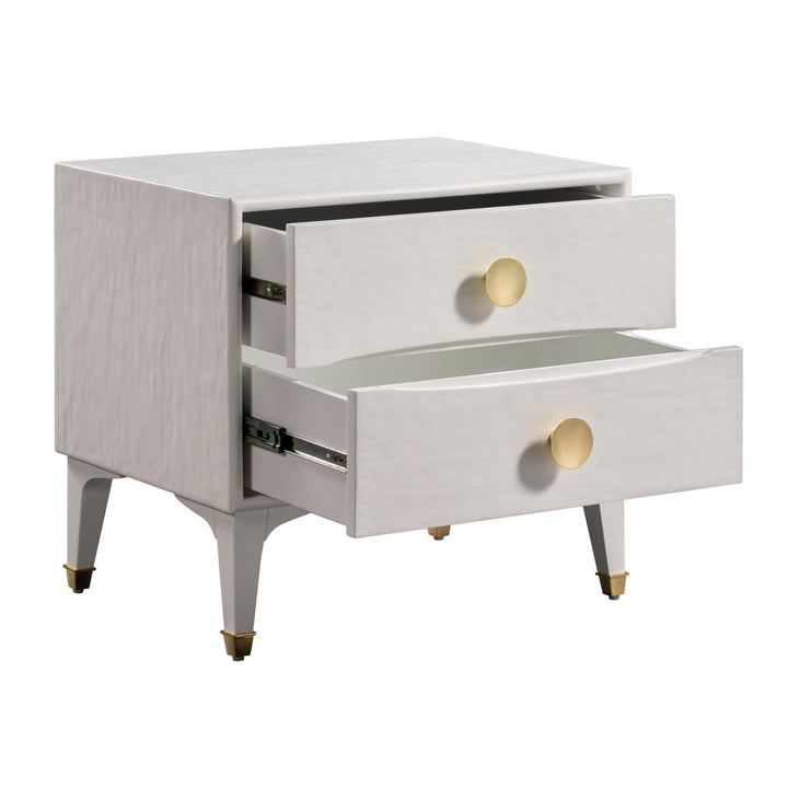 Divine White Nightstand