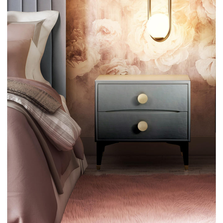 Divine Grey Nightstand